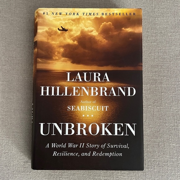 Hardcover Fiction Books Unbroken Cari Mora Winter in Madrid Brown Decor - Picture 6 of 7